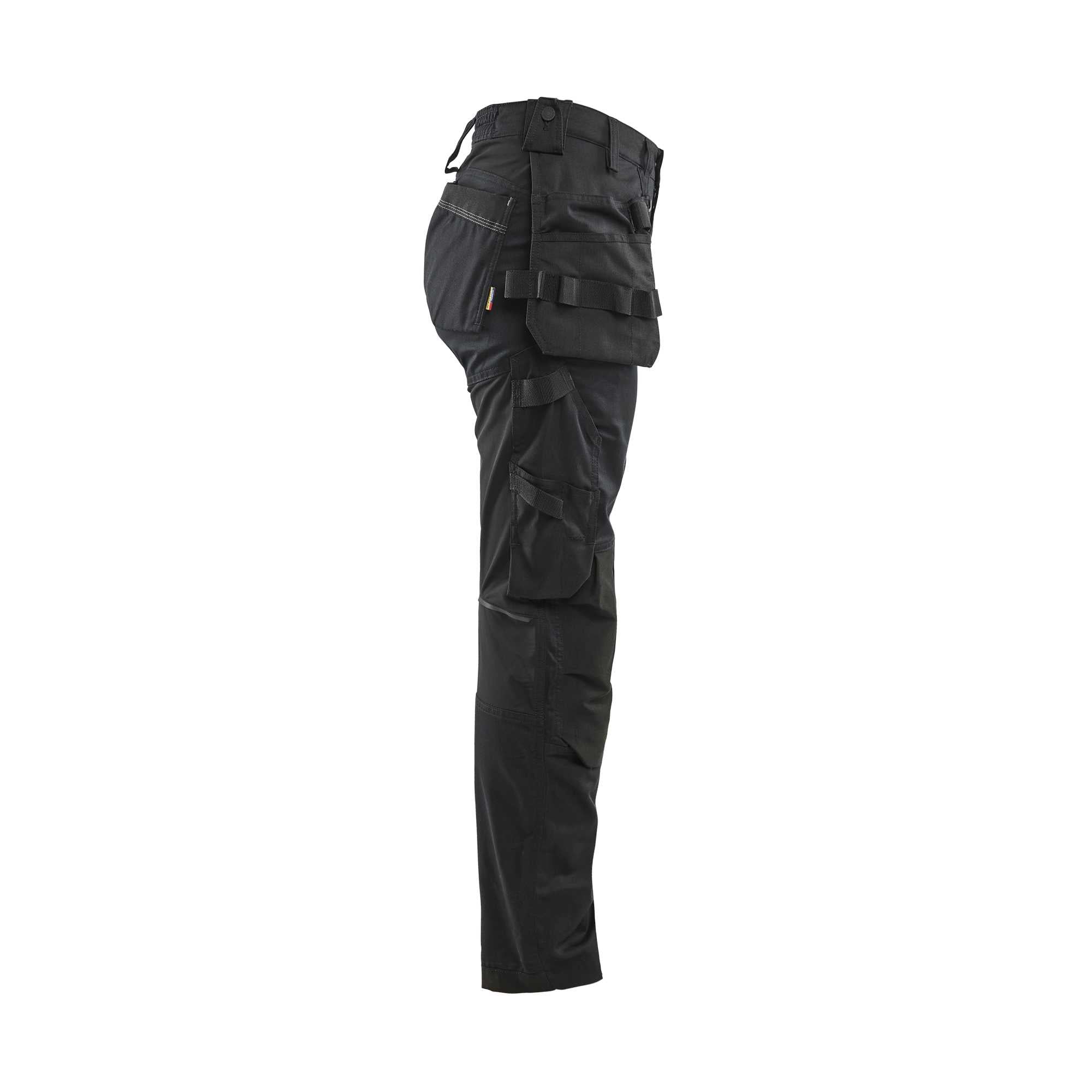 BLAKLADER 71321832 Women's Craftsman Trousers With Stretch Work Trousers Women - twill fabric